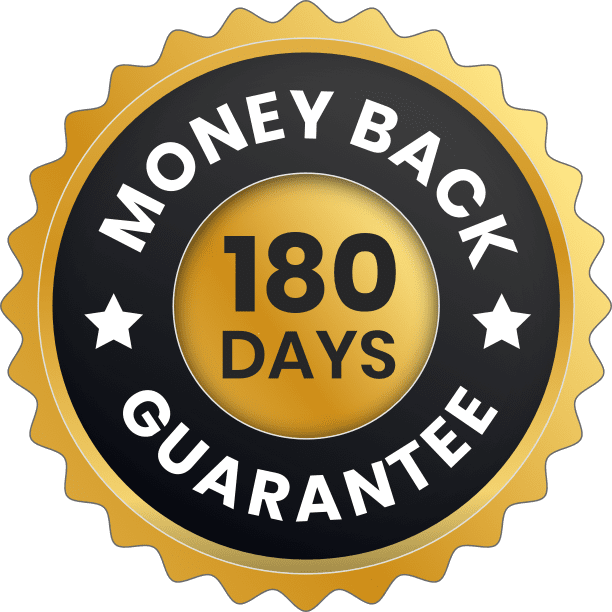 180-Day Worry-Free Guarantee - PINEAL XT   